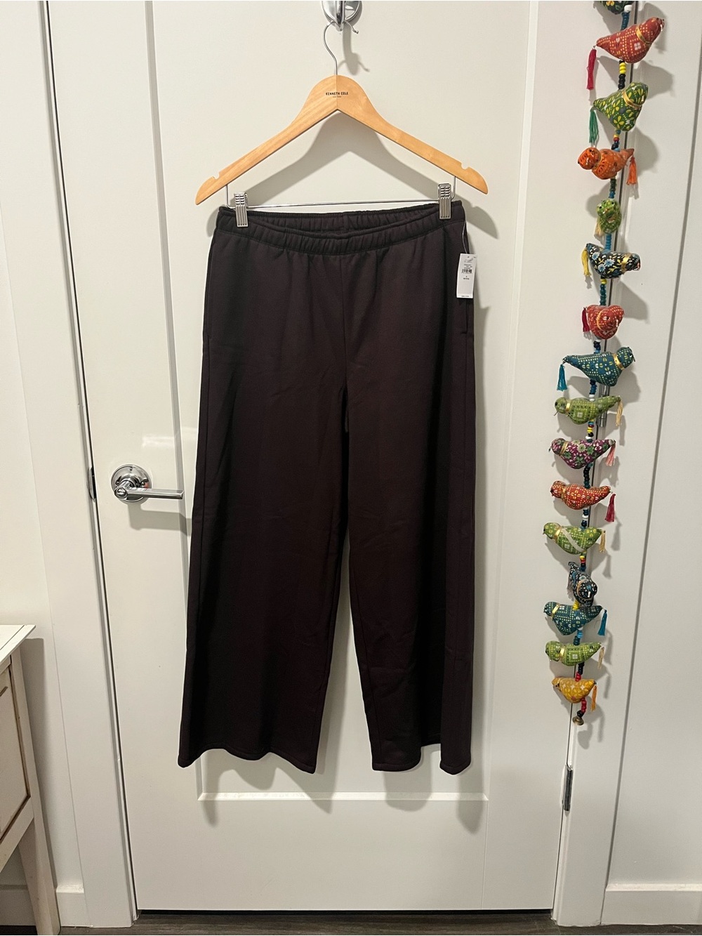GAP Wide-Leg Sweatpants, Terra Brown, Small, NWT